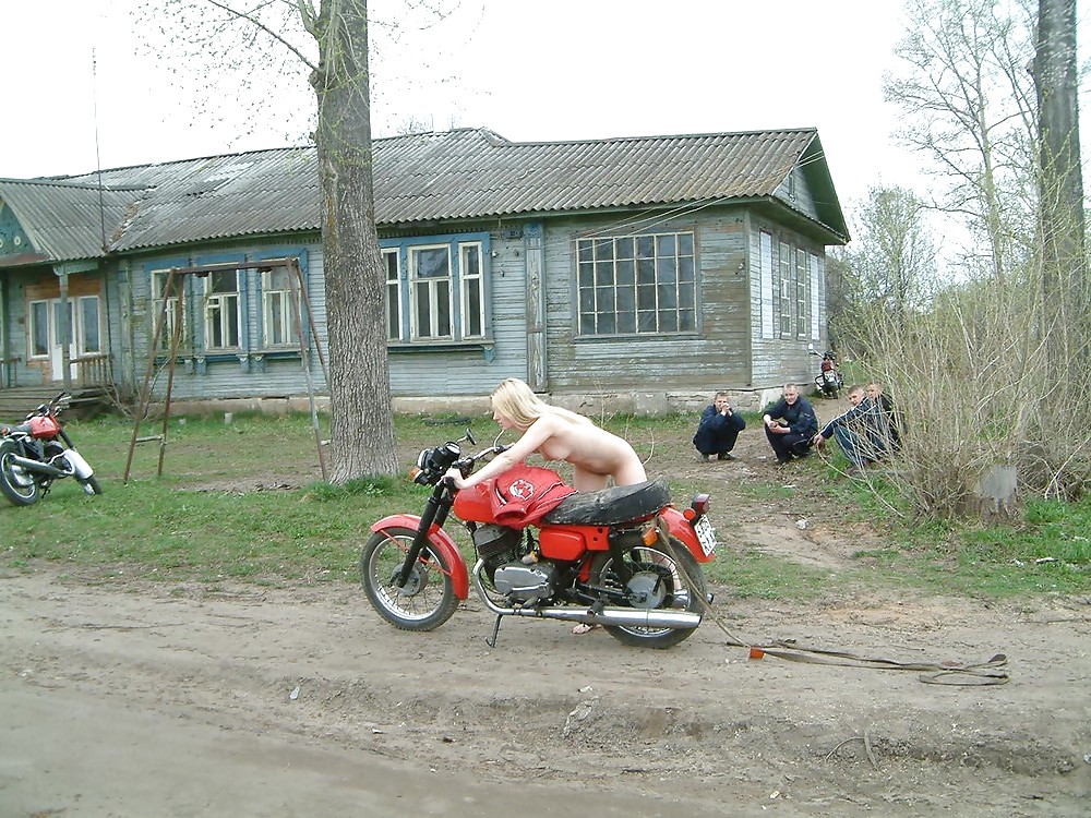 ANNA NAKED WITH MOTORBIKE #1943048