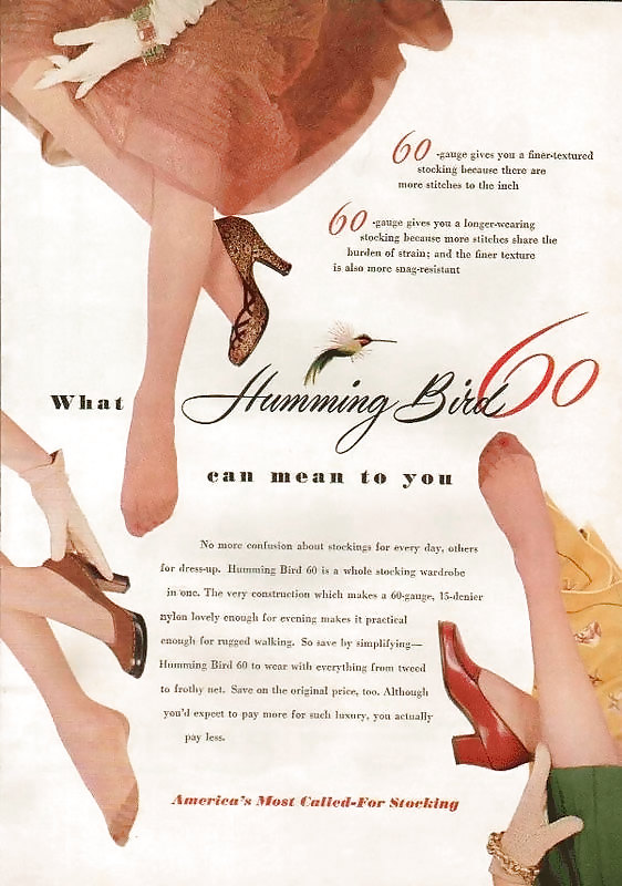 Vintage Stocking Ads - Gallery 5 #9428968