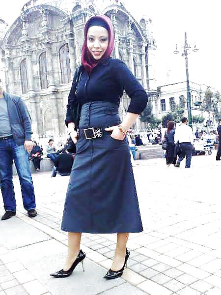 Turkish turbanli hijab arab buyuk album #12733756