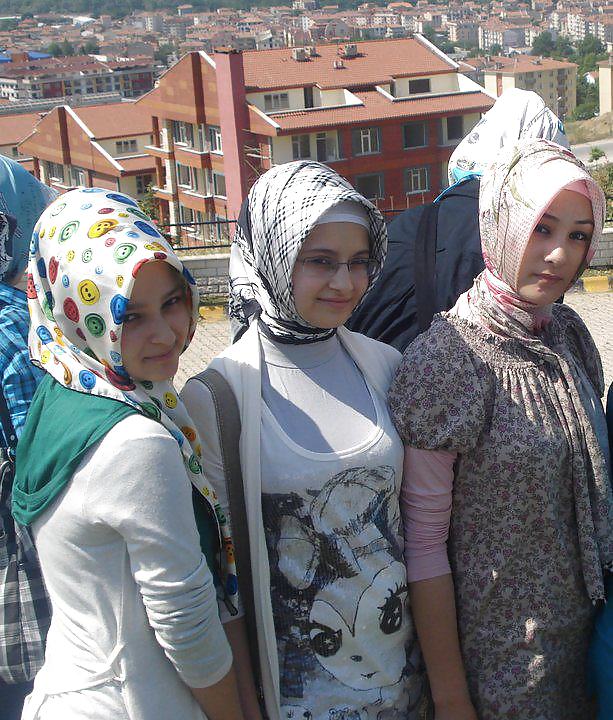 Turkish turbanli hijab arab buyuk album #12733844