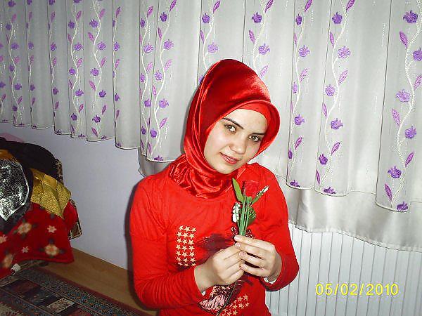 Turkish turbanli hijab arab buyuk album #12733940