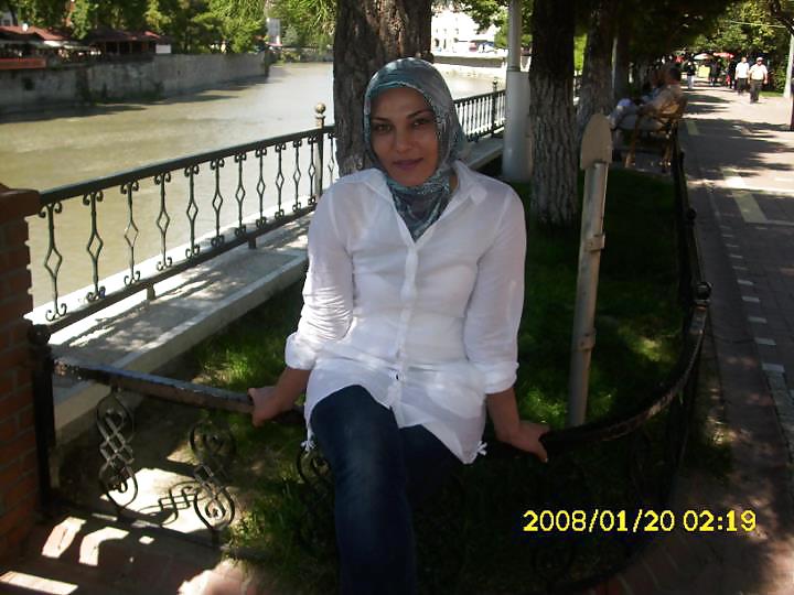 Turkish turbanli hijab arab buyuk album #12734053