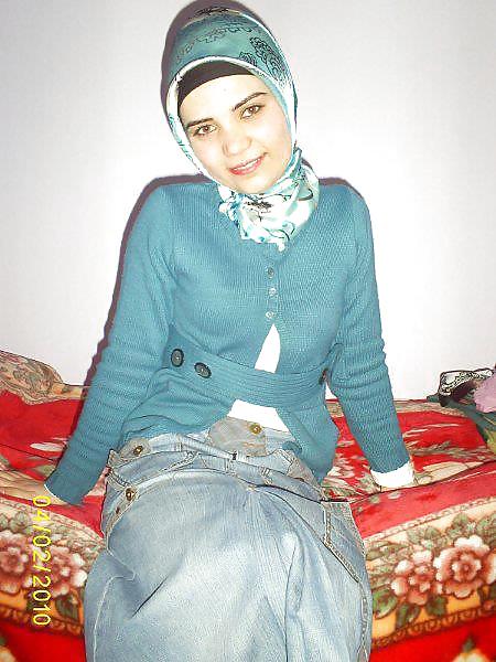 Turkish turbanli hijab arab buyuk album #12734063