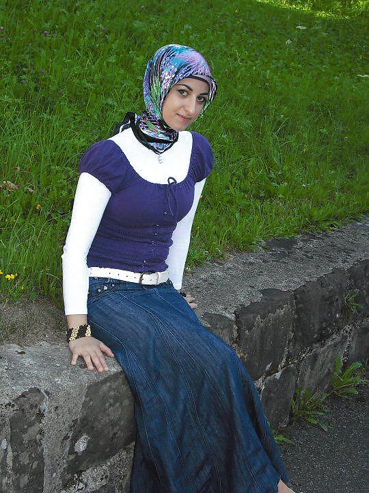 Turkish turbanli hijab arab buyuk album #12734126