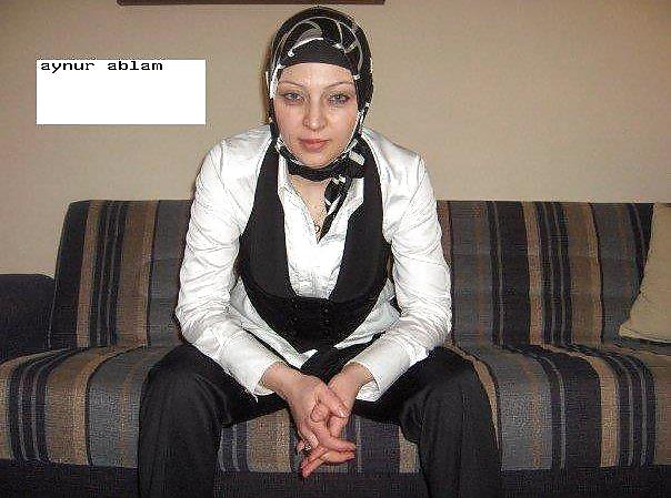 Turkish turbanli hijab arab buyuk album #12734197