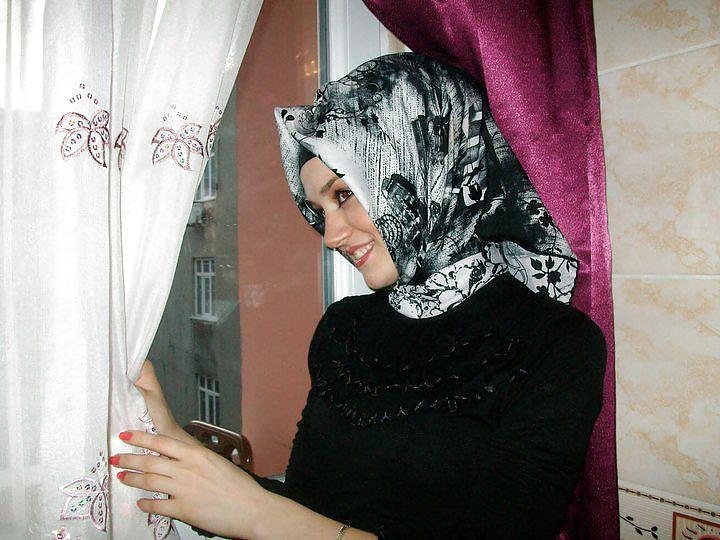 Turkish turbanli hijab arab buyuk album #12734214