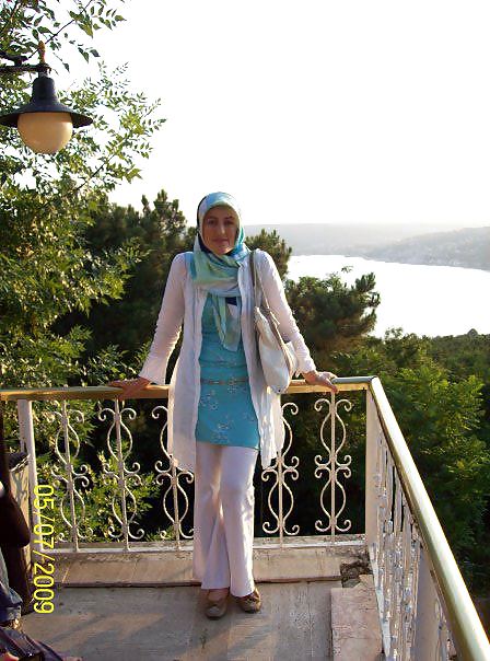 Turkish turbanli hijab arab buyuk album #12734260