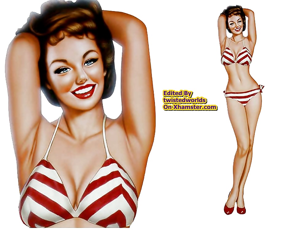 Vintage Pinup Girls New & Old Erotica By twistedworlds #16555805
