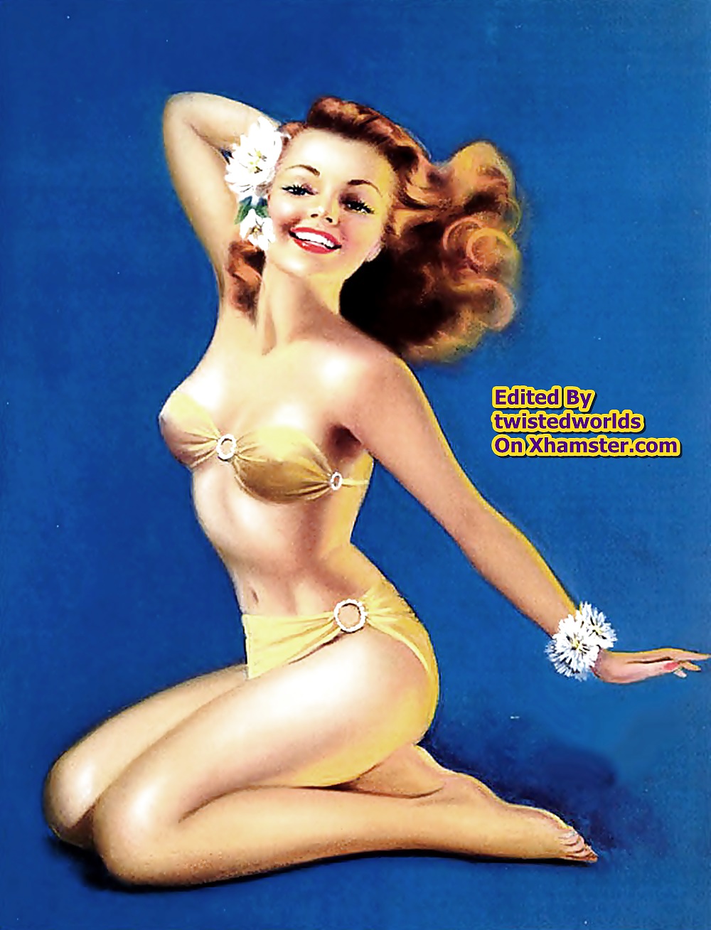 Vintage Pinup Girls New & Old Erotica By twistedworlds #16556102