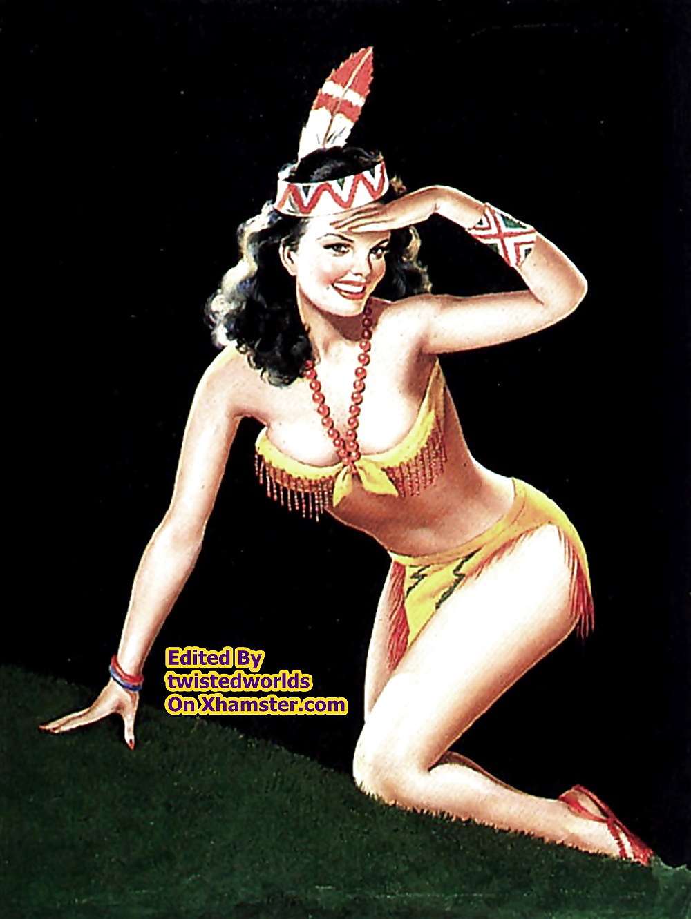 Vintage Pinup Girls New & Old Erotica By twistedworlds #16556202