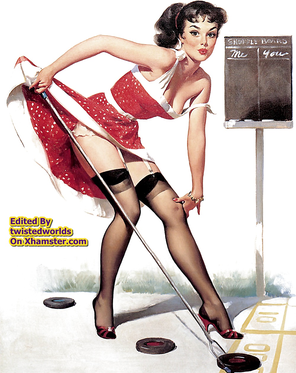 Vintage Pinup Girls New & Old Erotica By twistedworlds #16556249