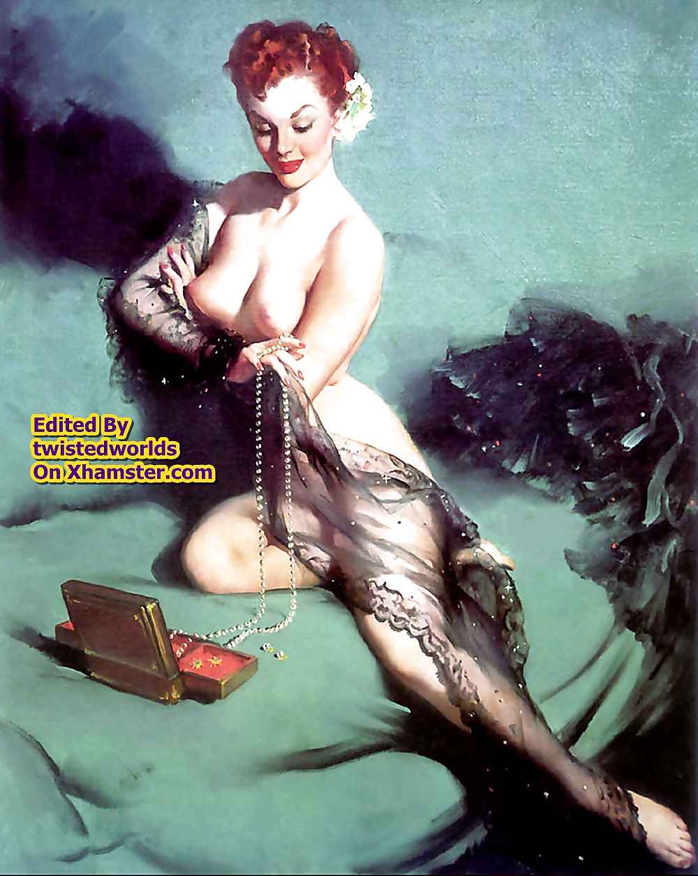 Filles De Pin-up Vintage New & Old Erotica Par Twistedworlds #16556300
