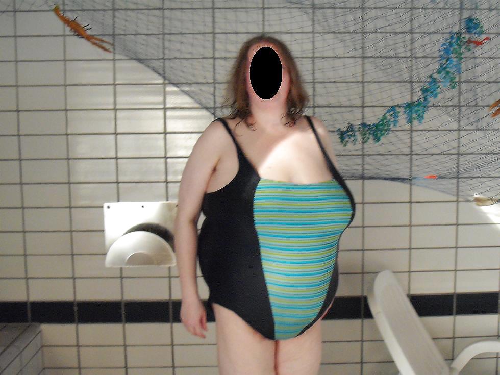My wife in swimsuit  #7133444