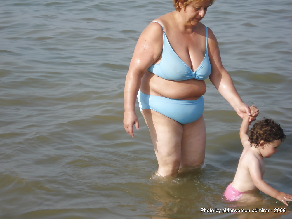 Grannies on beach 3 #11249930