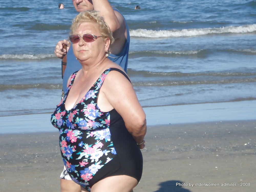 Grannies on beach 3 #11250021