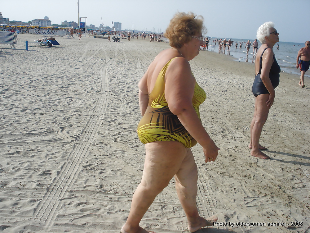 Grannies on beach 3 #11250044