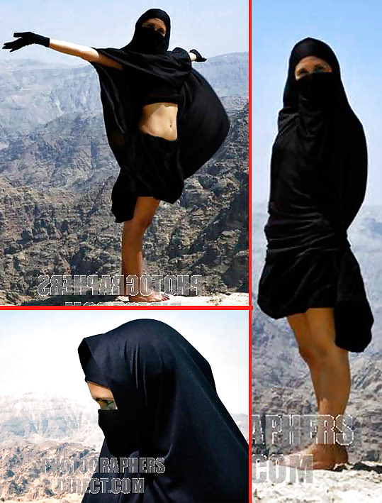 Hijab - niqab - jilbab - abaya - burka - árabe
 #10582295