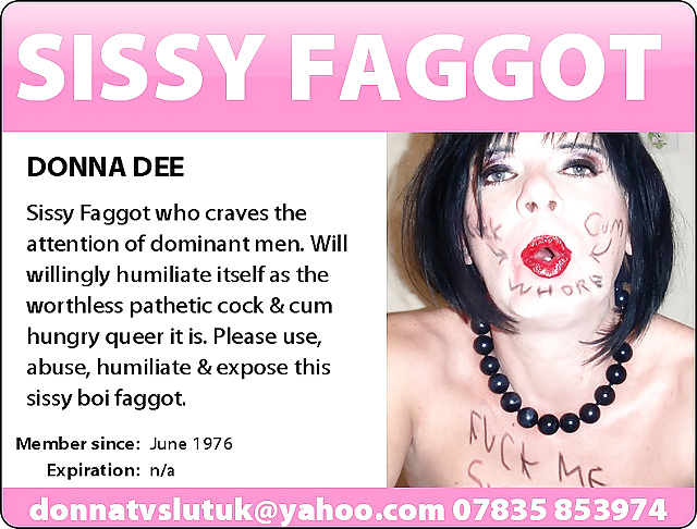 Donna Dee Exposé Sissy Salope #5120912