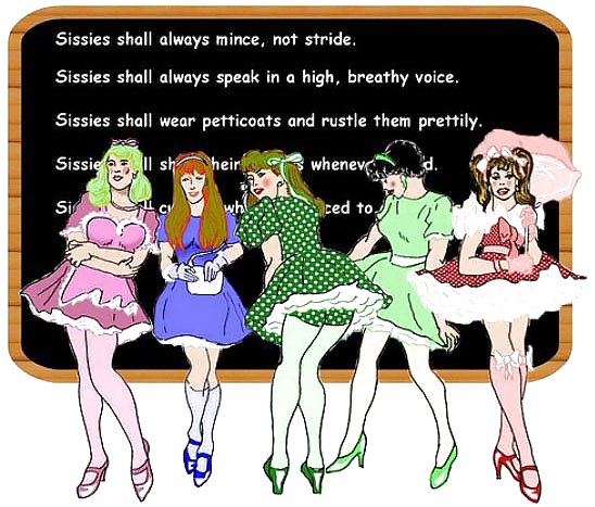 Sissy toons and captions #6803771