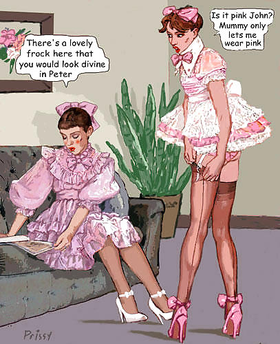 Sissy toons and captions #6803823