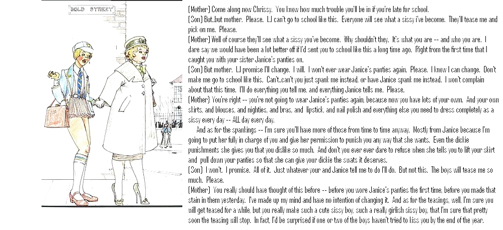 Sissy toons and captions #6803838