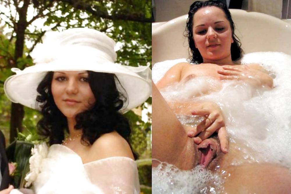 Naked bride mix of hot and porn pics #16946188