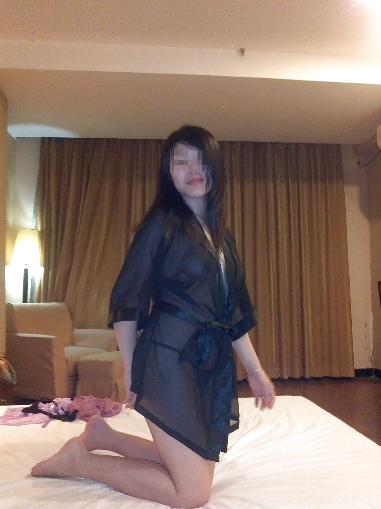Chinese milf in black lingerie #19132381