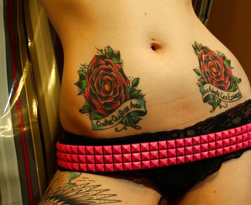 Even MORE tattooed chicks 2 - Punk - emo - BD71 #4269490