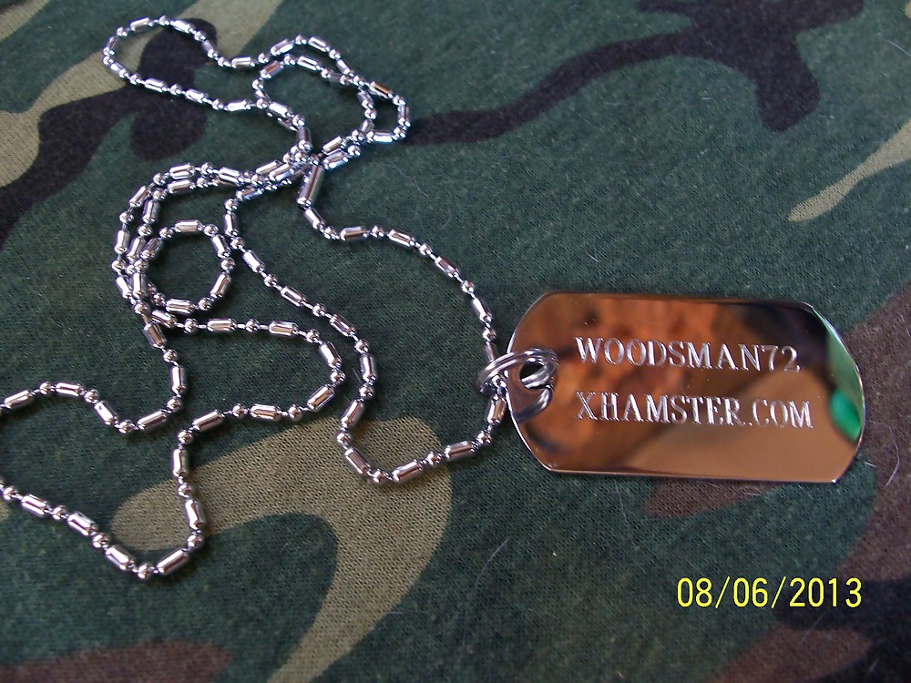 My engraved user ID tag. #20589248