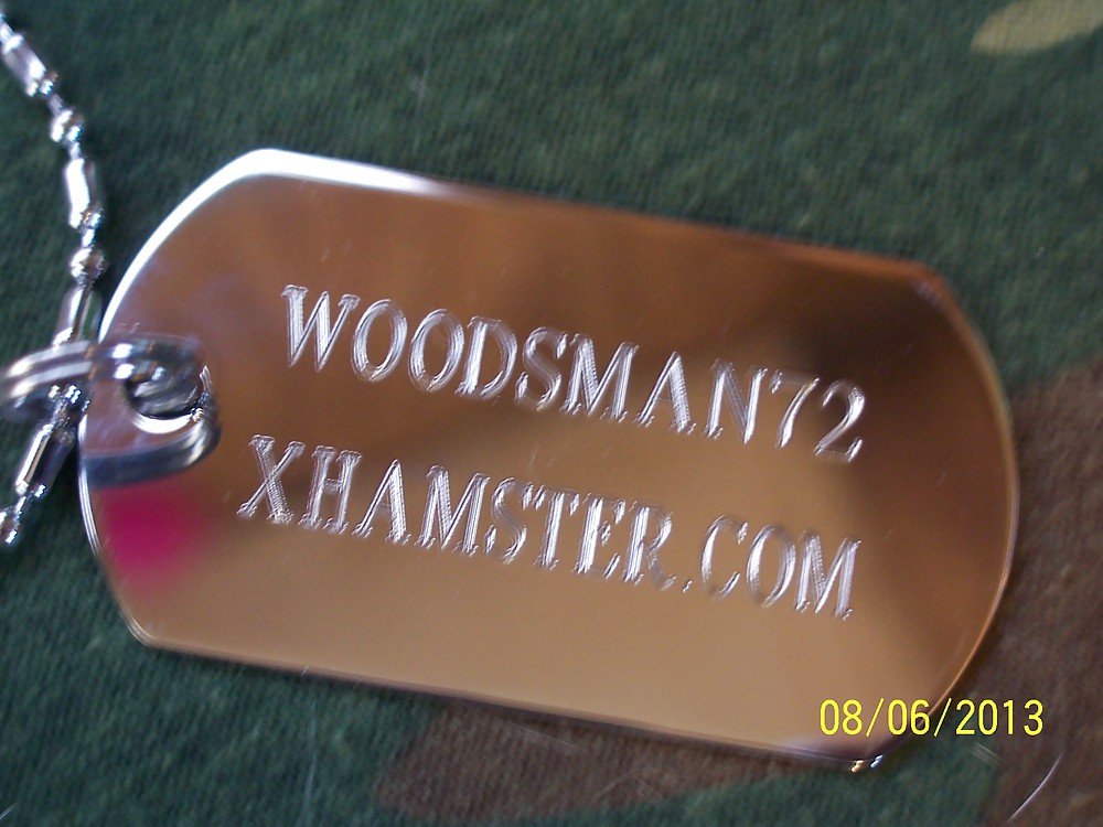 My engraved user ID tag. #20589262