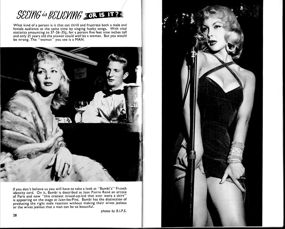 Vintage Zeitschriften Pinup - 1956 Sommer-Special #1541241