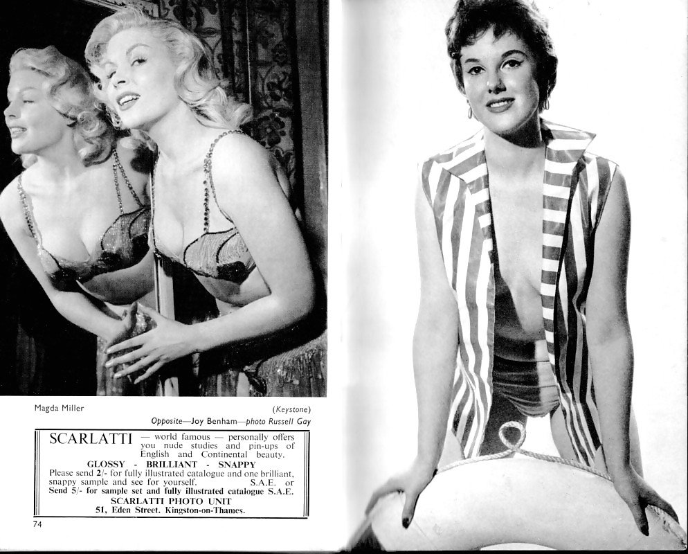 Revistas vintage pinup - 1956 especial verano
 #1541357