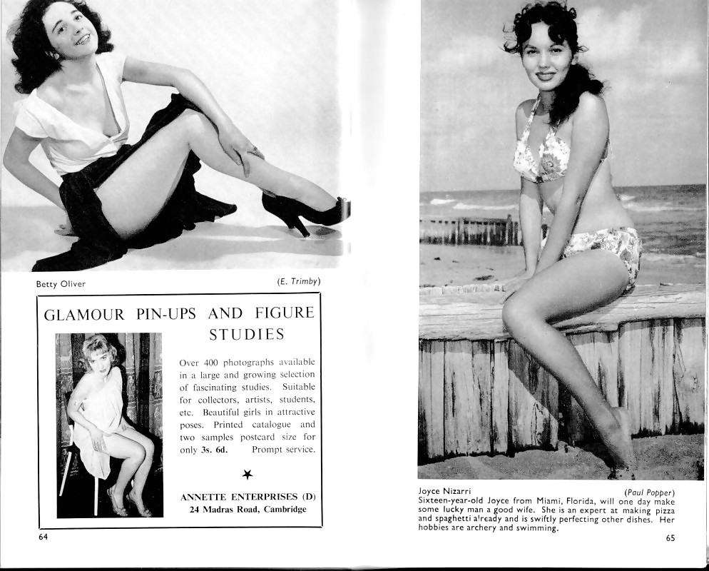 Revistas vintage pinup - 1956 especial verano
 #1541376