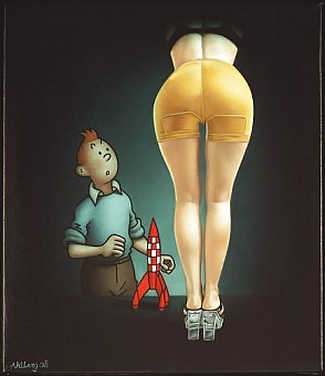 Tintin en amsterdam
 #7273602