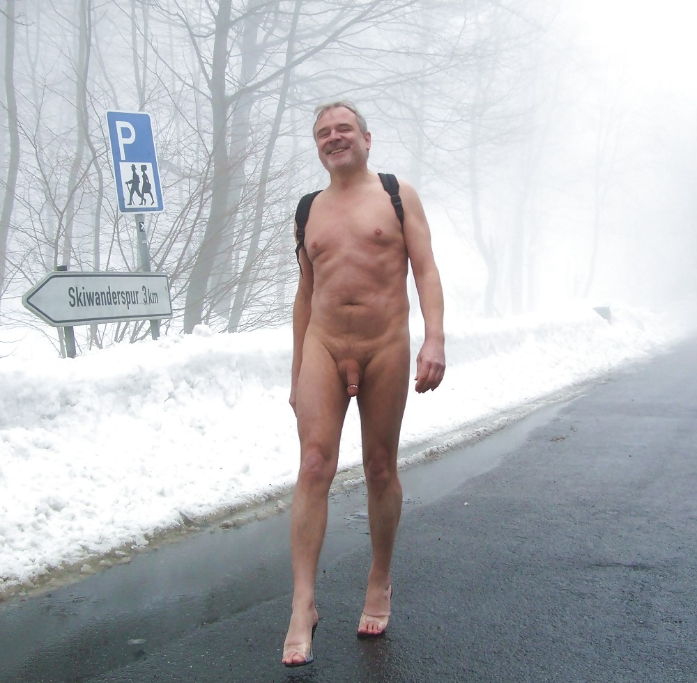 Naked in wintry climate 2