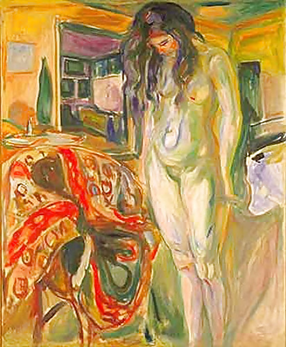 Painted Ero and Porn Art 18 - Edvard Munch  #7358855