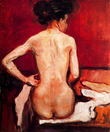 Painted Ero and Porn Art 18 - Edvard Munch  #7358863