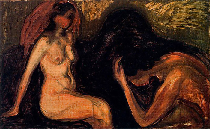 Painted Ero and Porn Art 18 - Edvard Munch  #7358901