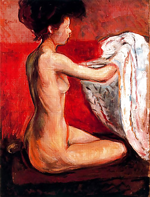 Painted Ero and Porn Art 18 - Edvard Munch  #7358908