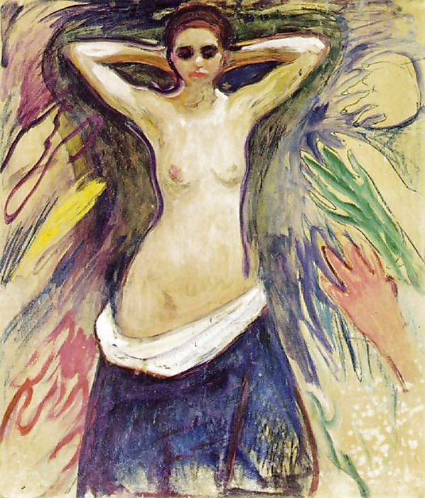 Painted Ero and Porn Art 18 - Edvard Munch  #7358941
