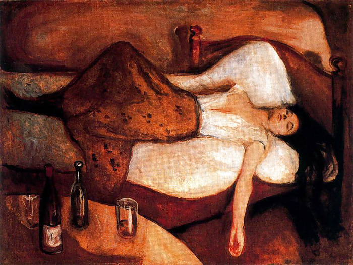 Painted Ero and Porn Art 18 - Edvard Munch  #7358964