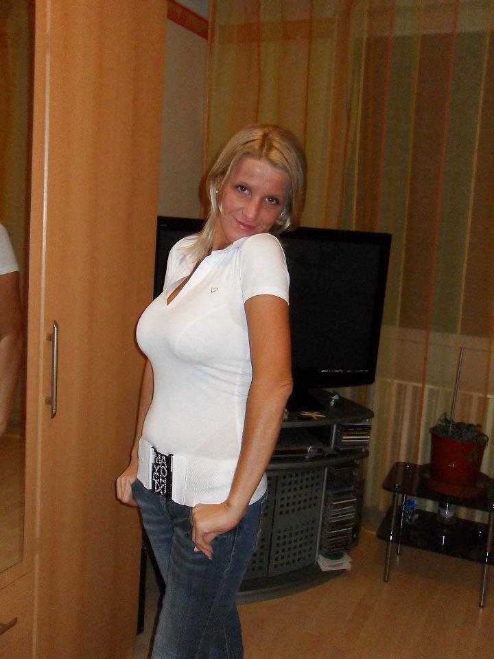 Two nice milf with big natural tits #16779394