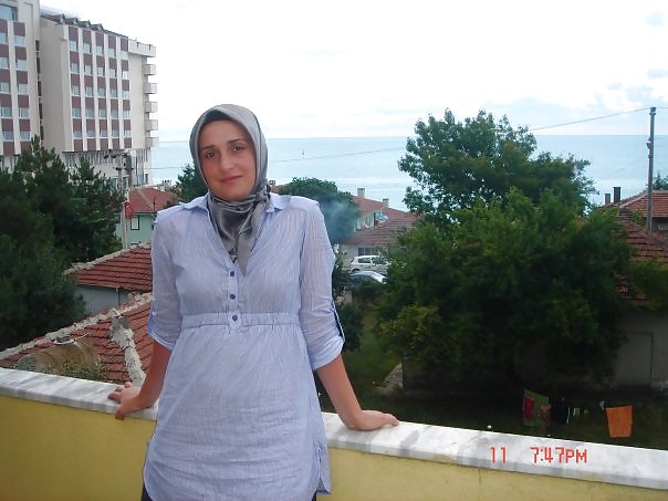 Turkish arab turbanli hijab karisik #12118701