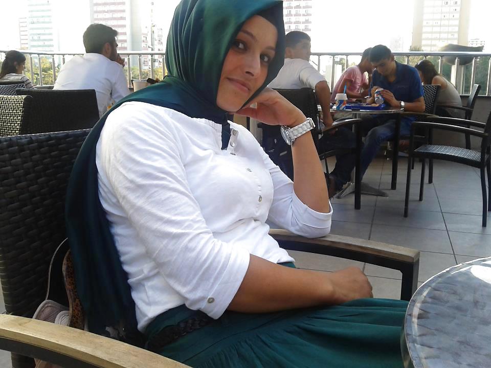 Turkish arab turbanli hijab karisik #12118913