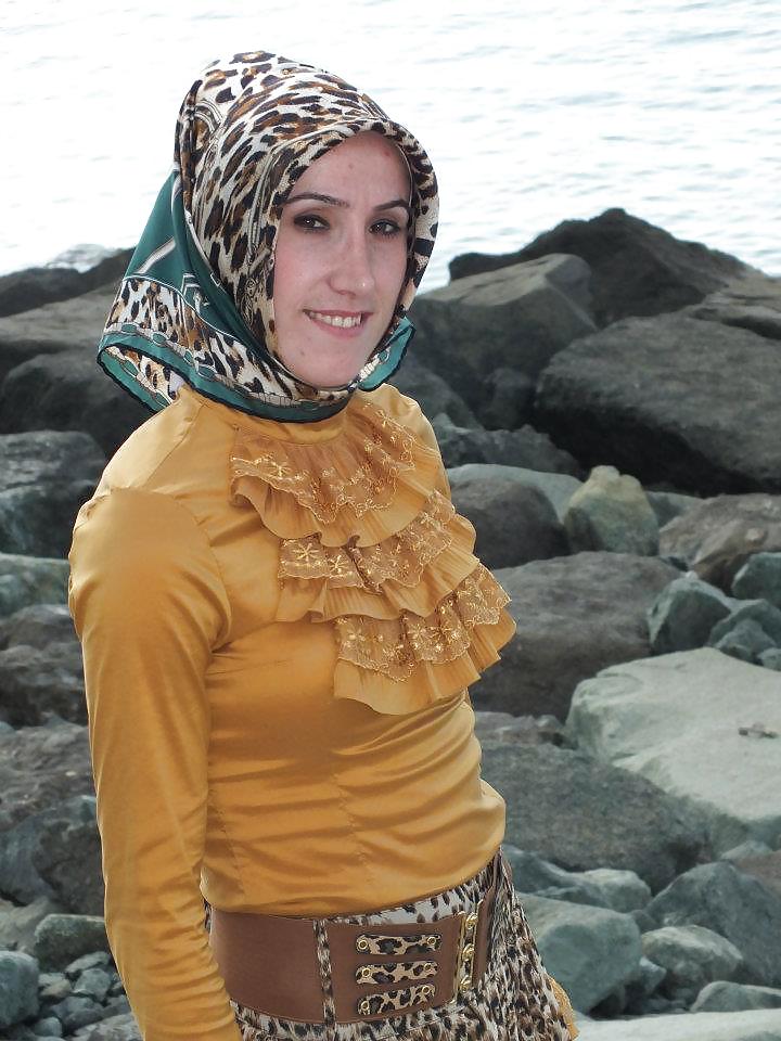Turkish arab turbanli hijab karisik #12119001