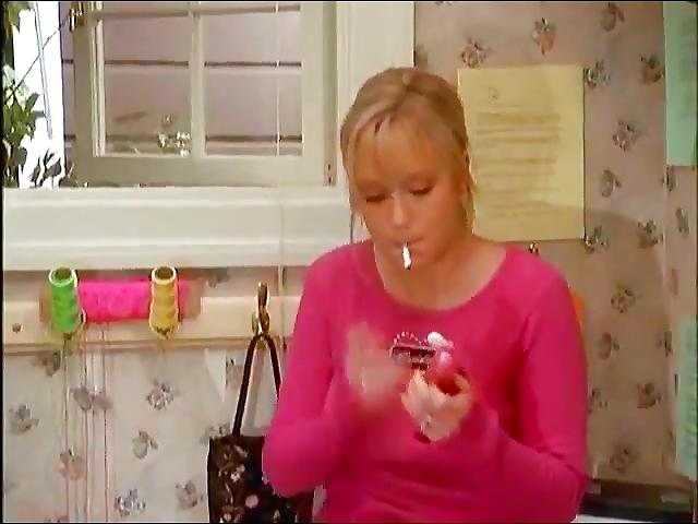 Megyn Price Smoking Cigarettes #8540982