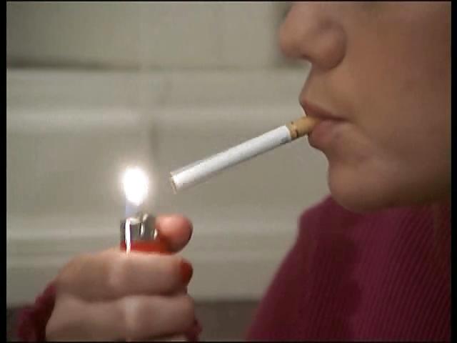 Megyn Price Smoking Cigarettes #8541030