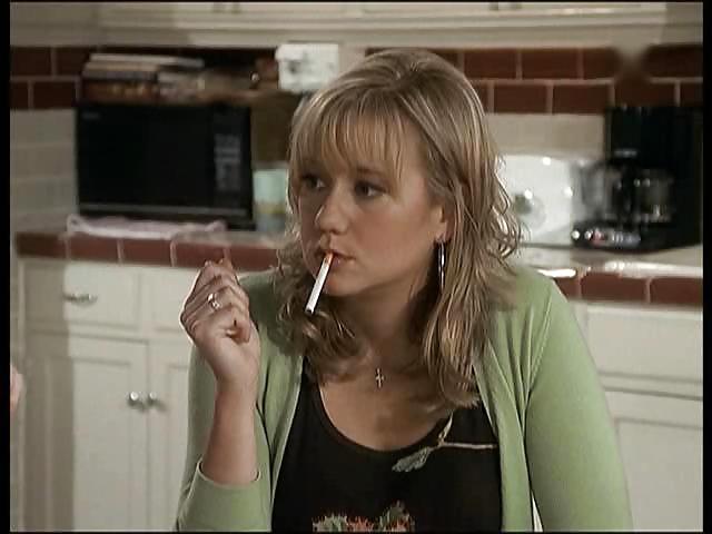 Megyn Price Smoking Cigarettes #8541040