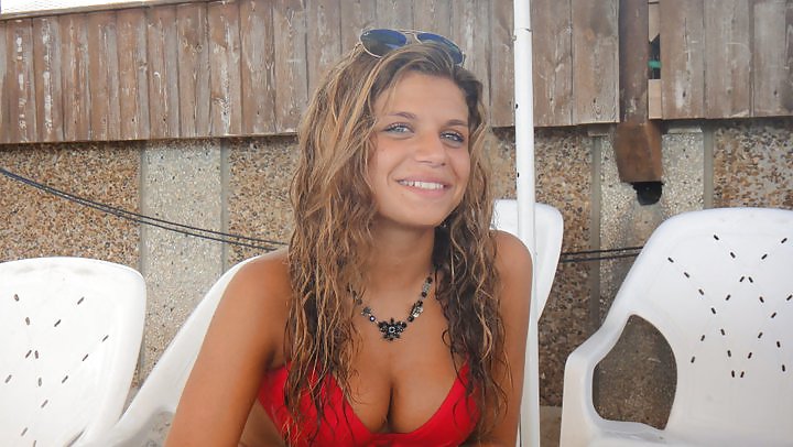 Esther, 18, at the seaside (segment 3) #9495763