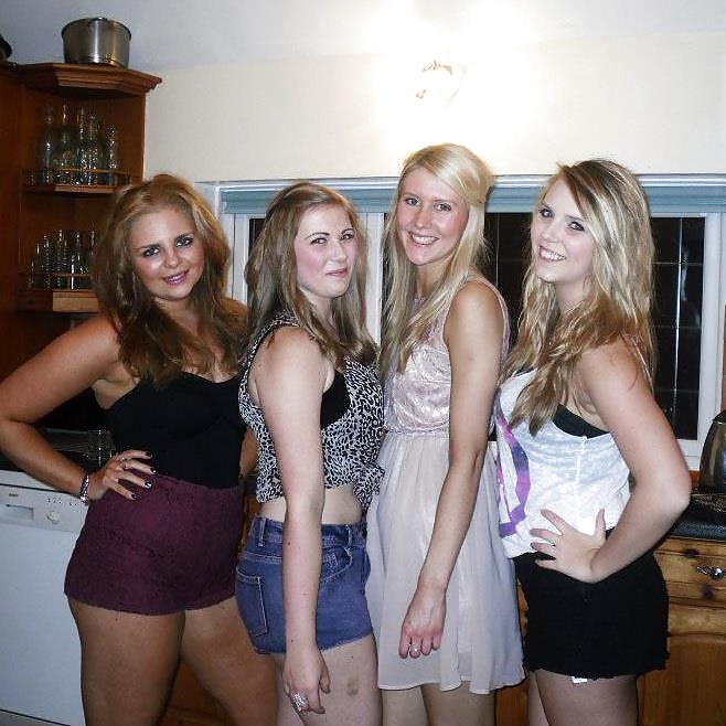 UK Teen Sluts. Which Whore Would You use? #18249637